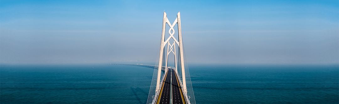 a bridge over water