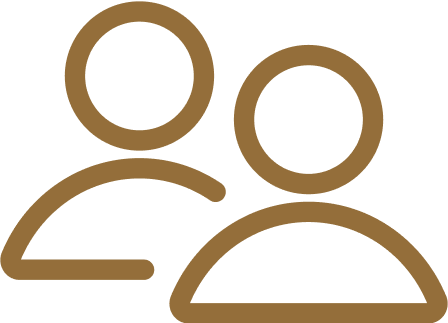 outline image of people