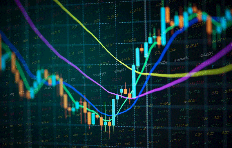 generic image of line graph over table of market performance